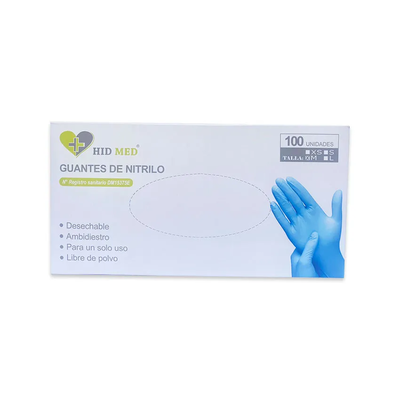 Guantes de Nitrilo HID-MED